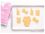 A Hello Kitty® 50th Anniversary Cookie Stamp and Frosting Set