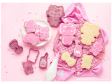 A Hello Kitty® 50th Anniversary Cookie Stamp and Frosting Set