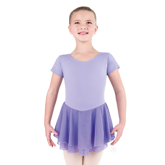 41459 - Eurotard Girls Short Sleeve Dance Dress