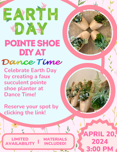 Pointe Shoe DIY Event