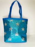 Sequin Star Tote Bag