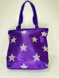 Sequin Star Tote Bag