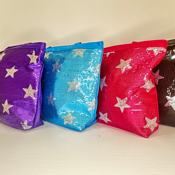 Sequin Star Tote Bag