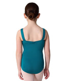Wide Strap Pinch Front Tank Leotard - Child SE1012C