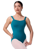 Wide Strap Pinch Front Tank Leotard - Adult SE1012W
