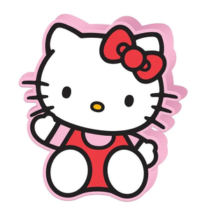 Hello Kitty Wave  Large Die Cut MDF Box Wall Sign