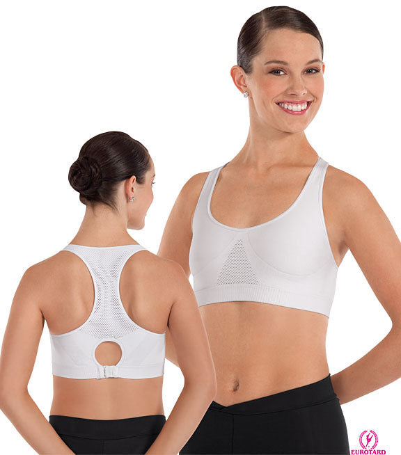 Black Adult Comfort Fit Sports Bra