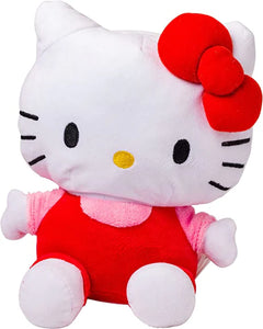 Hello Kitty Sitting Pose Plush Coin Bank, 7.5" tall