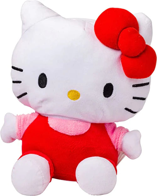 Hello Kitty Sitting Pose Plush Coin Bank, 7.5