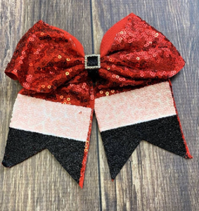 Santa Top and Sequin Skirt