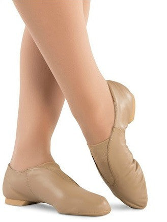 Value Tan Jazz Shoes - Adult 9543